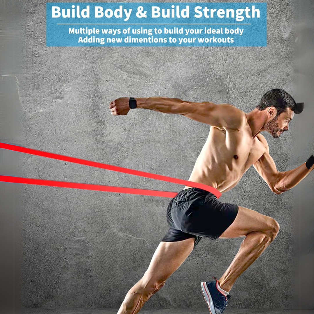 Resistance Bands Set for Pull-Up Assistance and Workouts-Black-State of Style