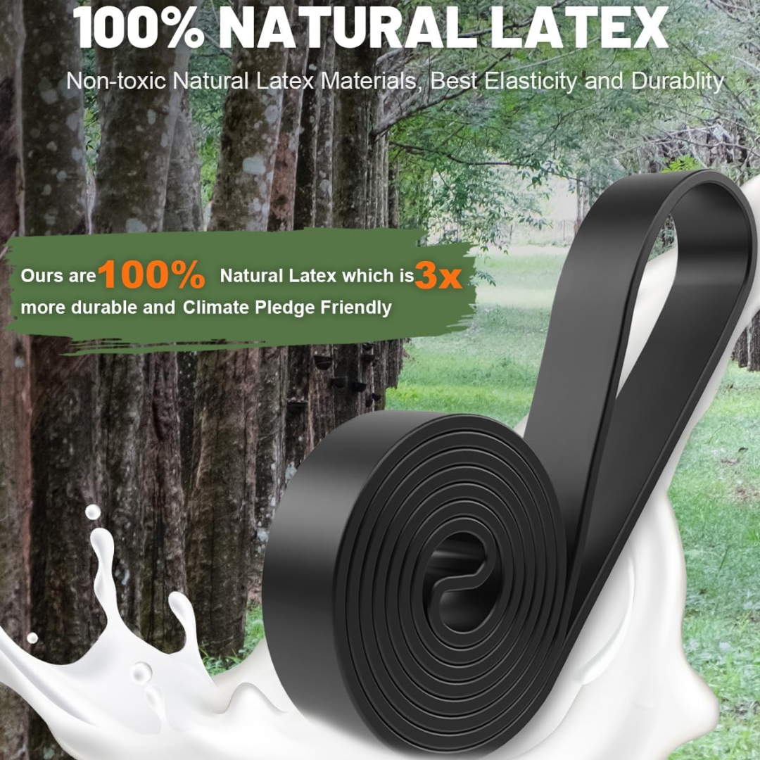 Resistance Bands Set for Pull-Up Assistance and Workouts-Black-State of Style