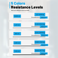 Resistance Bands Set for Pull-Up Assistance and Workouts-Black-State of Style