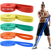 Resistance Pull-Up Assistance Bands Set-Black-State of Style