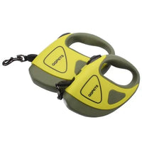 Retractable Dog Leash with LED Light - SafePaw-5M-Green-State of Style
