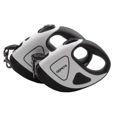 Retractable Dog Leash with LED Light - SafePaw-5M-White-State of Style