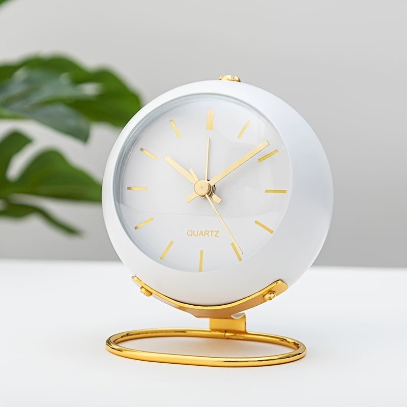 Retro Analog Alarm Clock – Buzzley-Pink-State of Style