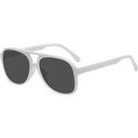 Retro Aviator Sunglasses - Indy-White-Grey-State of Style