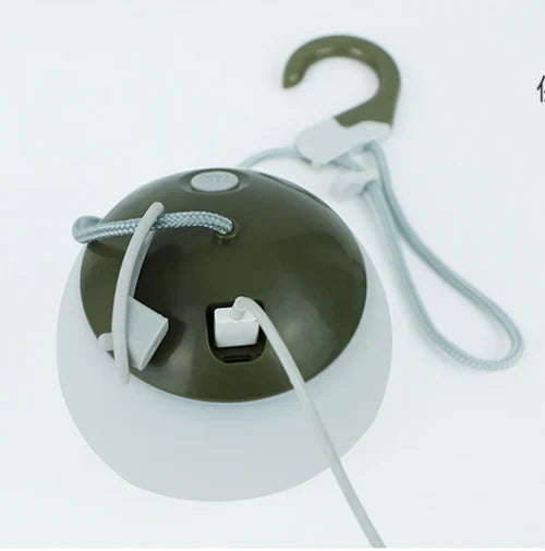 Retro Camping Lantern USB Rechargeable Light - CampGlow-Green-State of Style