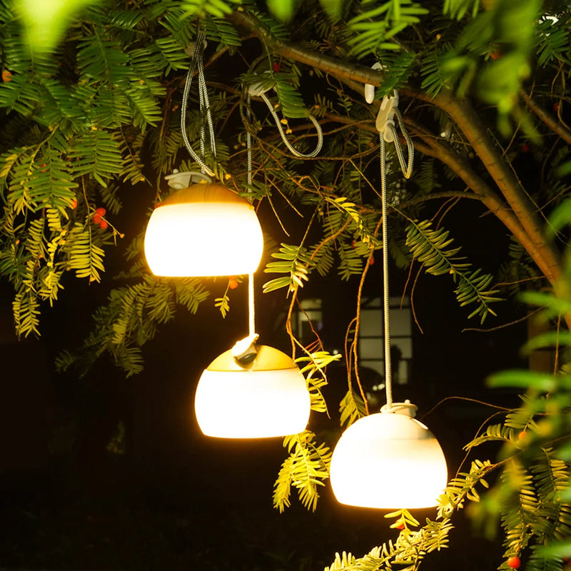 Retro Camping Lantern USB Rechargeable Light - CampGlow-Green-State of Style