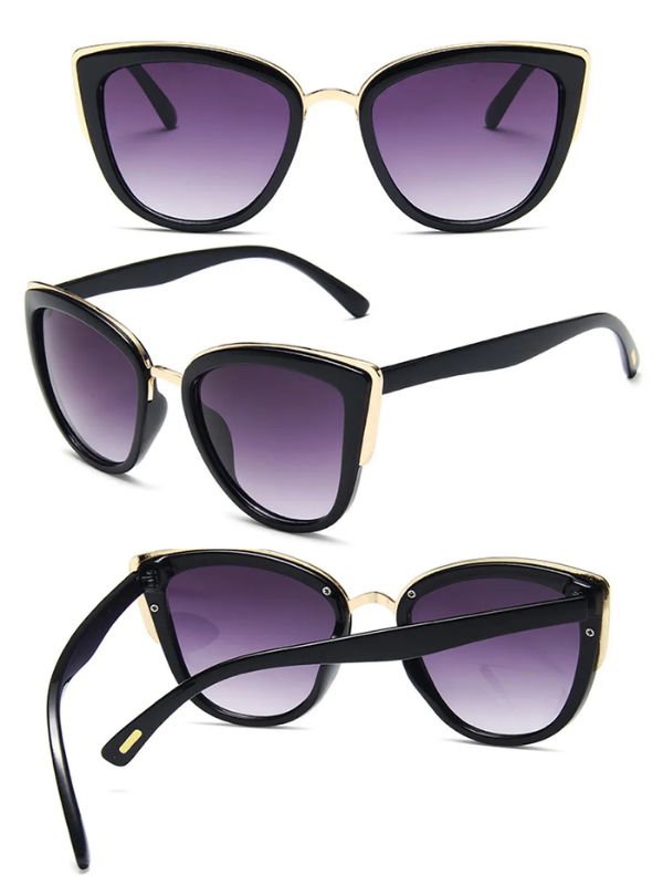 Retro Cat Eye Sunglasses | Vintage Glamour & UV Protection-Leopard-State of Style