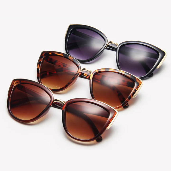 Retro Cat Eye Sunglasses | Vintage Glamour & UV Protection-Leopard-State of Style