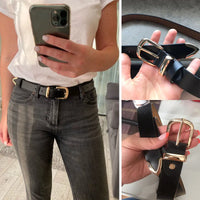 Retro Genuine Leather Belt | Classic & Stylish-Coffee-105CM-State of Style