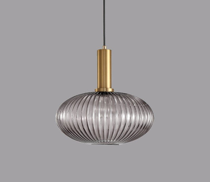 Retro Glass Pendant Light - ColorVibe-Brown-A-State of Style