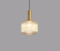 Retro Glass Pendant Light - ColorVibe-Brown-A-State of Style