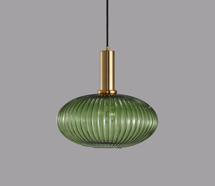 Retro Glass Pendant Light - ColorVibe-Brown-A-State of Style