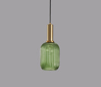 Retro Glass Pendant Light - ColorVibe-Brown-A-State of Style