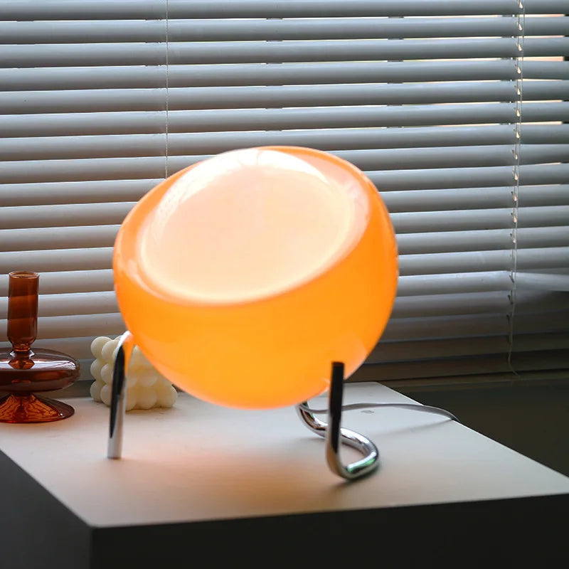 RETRO GLASS TABLE LAMP - ATMOSPHERIC NORDIC NIGHT LIGHTING-State of Style