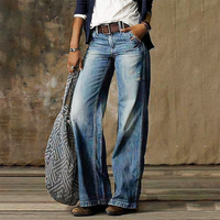 Retro High-Waist Jeans - Aurora-Light Blue-S-State of Style