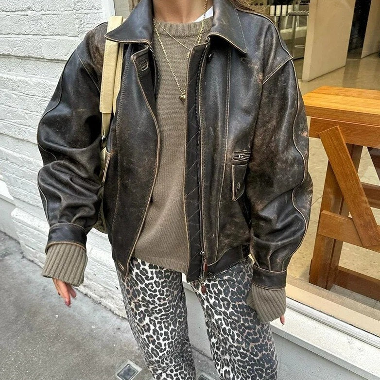 Retro Jeans with Leopard Print - Clara-Leopard-XS-State of Style