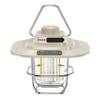 Retro Rechargeable LED Camping Lantern - NostalgiaGlow-White-State of Style