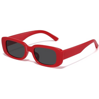 Retro Rectangular Y2K Sunglasses - Aria-Red-State of Style