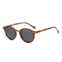 Retro Round Polarised Sunglasses - SunnyStyle-Brown/Black-State of Style