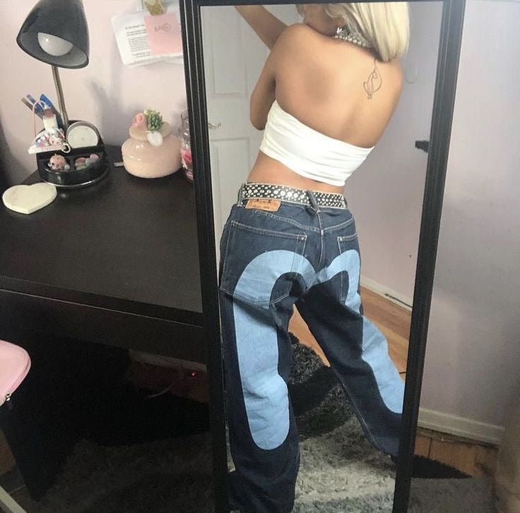 Retro Street Jeans – Jaxen-Blue-S-State of Style