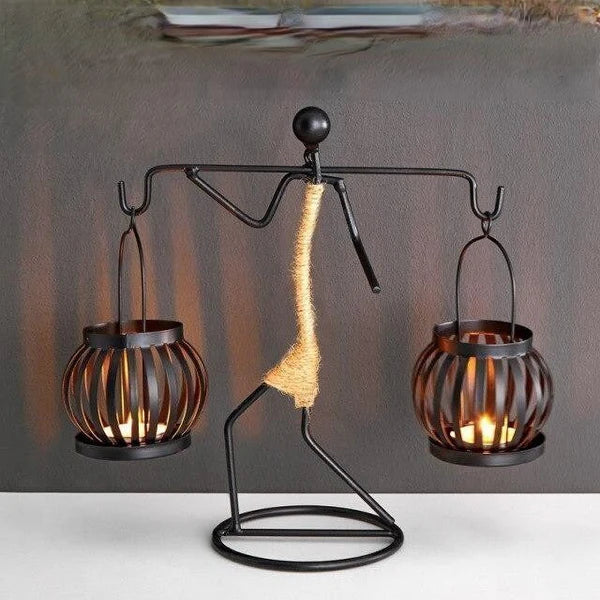 Retro & Stylish Candle Holder - VintageMan-The Acrobatics-State of Style