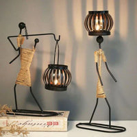Retro & Stylish Candle Holder - VintageMan-The Protector-State of Style