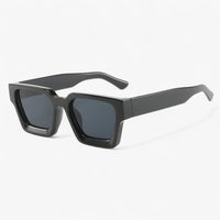 Retro sunglasses for men with square design – Calven-Black Grey-State of Style