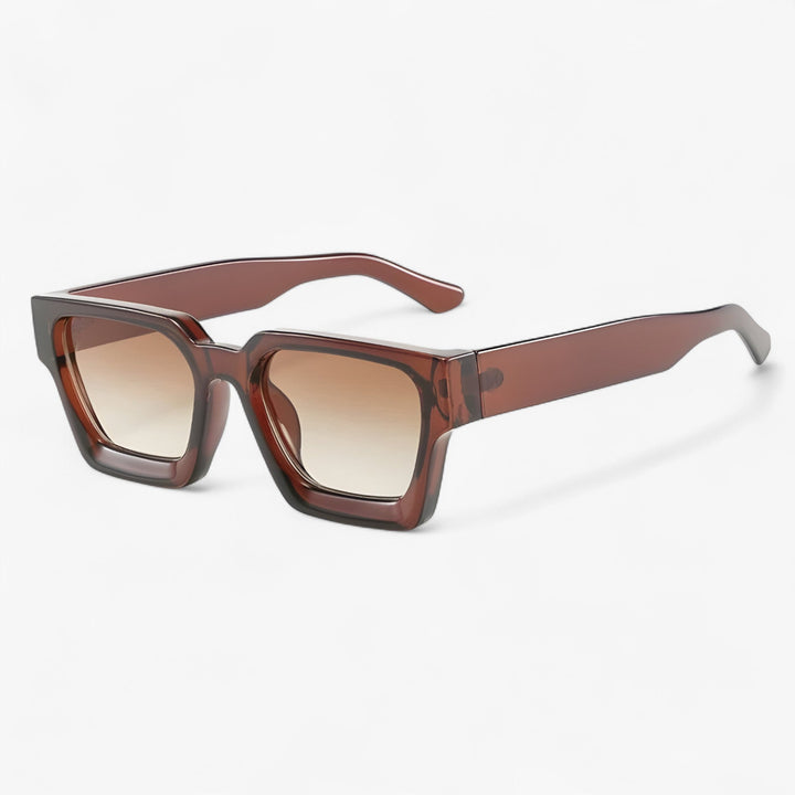 Retro sunglasses for men with square design – Calven-Brown-State of Style
