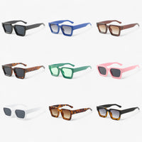 Retro sunglasses for men with square design – Calven-Pink Grey-State of Style