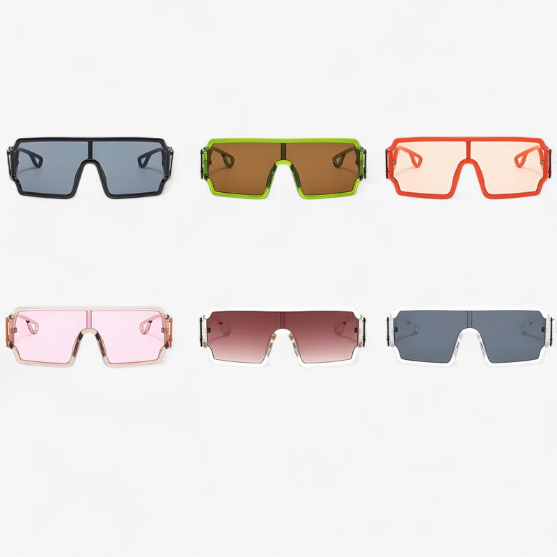 Retro sunglasses with classic chic - Solenne-Green-State of Style