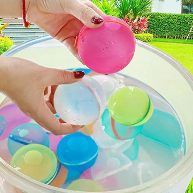 Reusable Water Balloons - AquaFun-8 Pack-State of Style