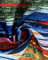 Striped Women's Blouse with Buttons – Sofia