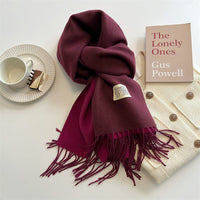 Reversible Pashmina Scarf - Elena-Rosy brown-State of Style