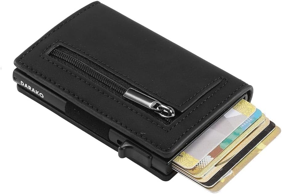 RFID-Protected Slim Wallet – CoreSlide-Black-State of Style