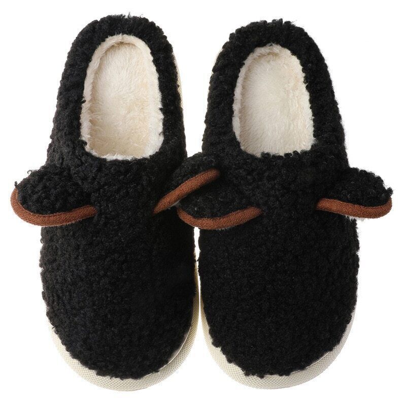 Rhina Slippers | Cute and Warm-Black-6.5 - 7.5-State of Style
