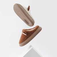 Rhina Slippers | Cute and Warm-Coffee-3.5 - 4.5-State of Style
