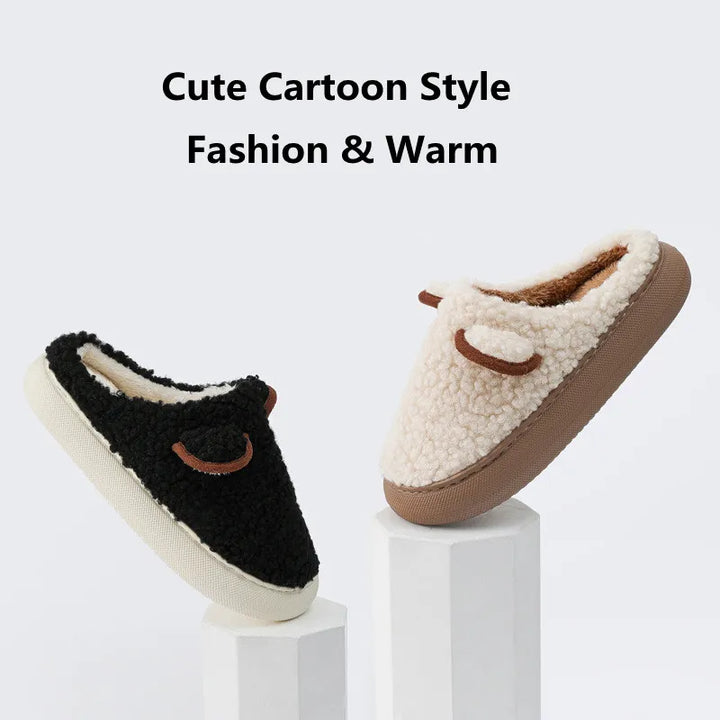 Rhina Slippers | Cute and Warm-Coffee-3.5 - 4.5-State of Style