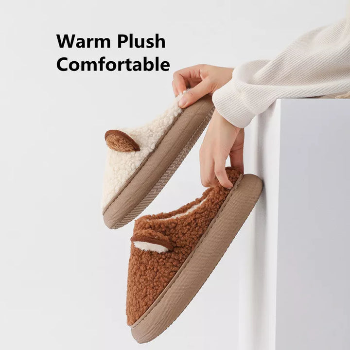 Rhina Slippers | Cute and Warm-Coffee-3.5 - 4.5-State of Style