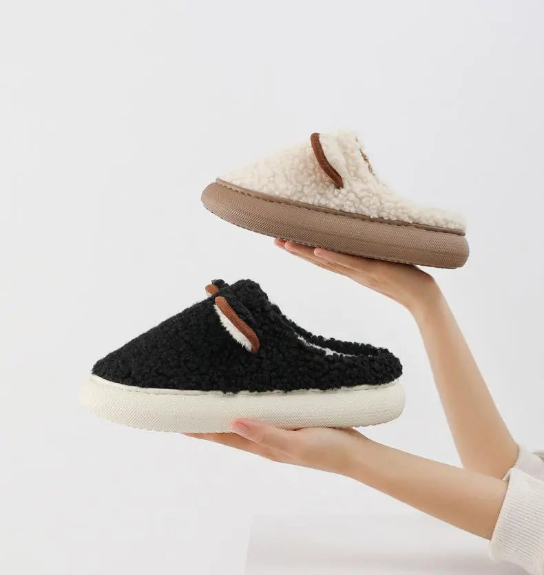 Rhina Slippers | Cute and Warm-Coffee-3.5 - 4.5-State of Style