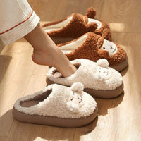 Rhina Slippers | Cute and Warm-Coffee-3.5 - 4.5-State of Style