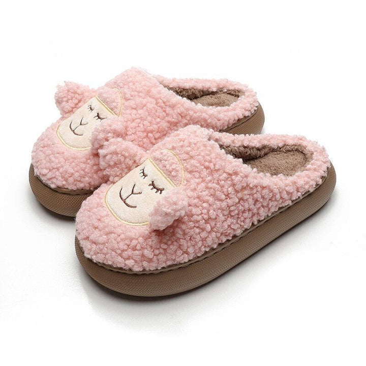 Rhina Slippers | Cute and Warm-Pink Sheep-3.5 - 4.5-State of Style
