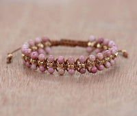 Rhodonite "Heart Energy" Bracelet - Amara-State of Style