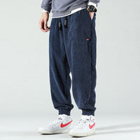 Ribbed Flannel Men's Trousers - Noah-Blue-XS-State of Style