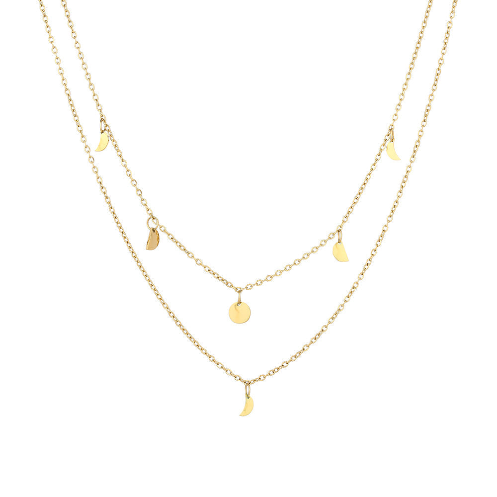 Rio Boho Layered Necklace - Serena-Gold-State of Style