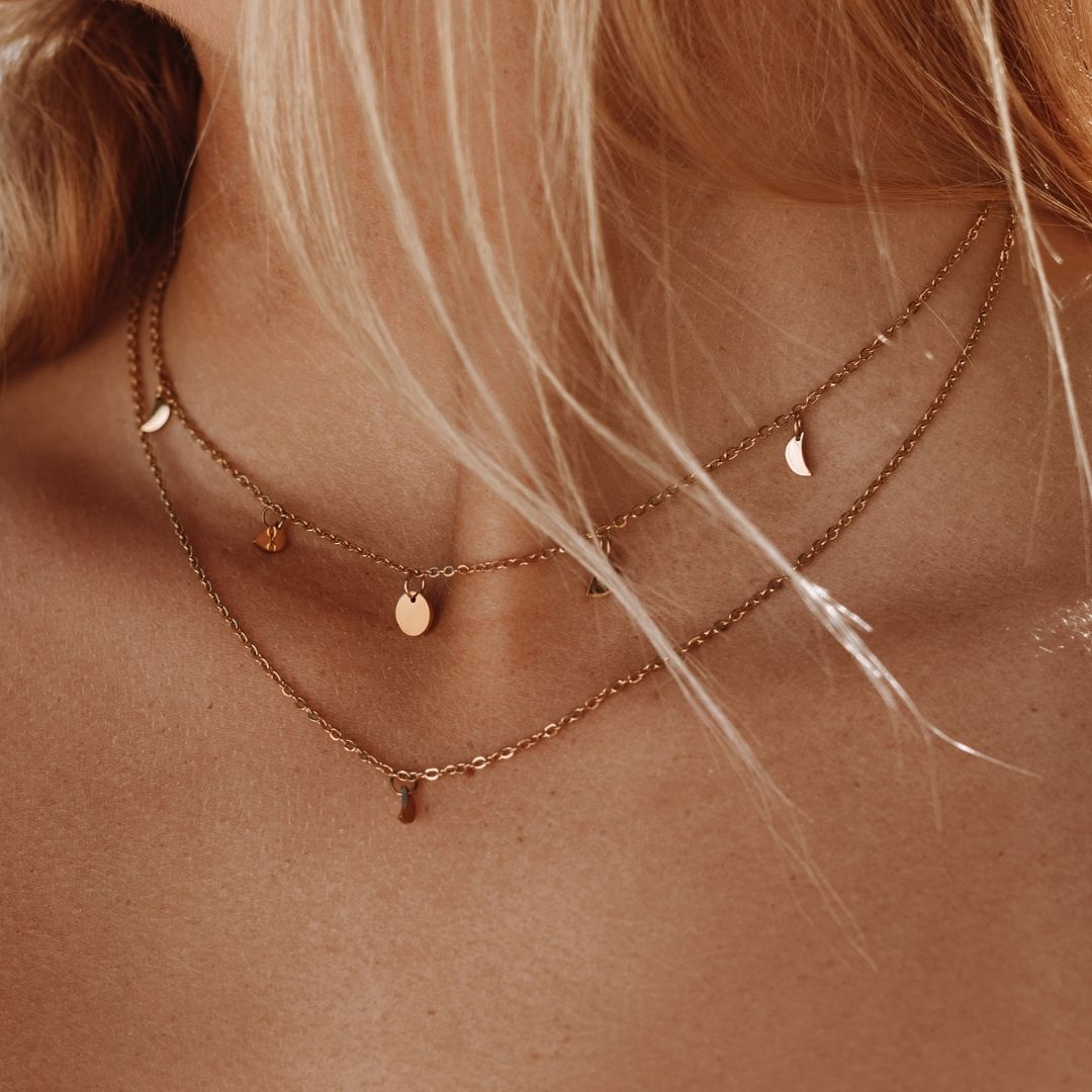 Rio Boho Layered Necklace - Serena-Gold-State of Style