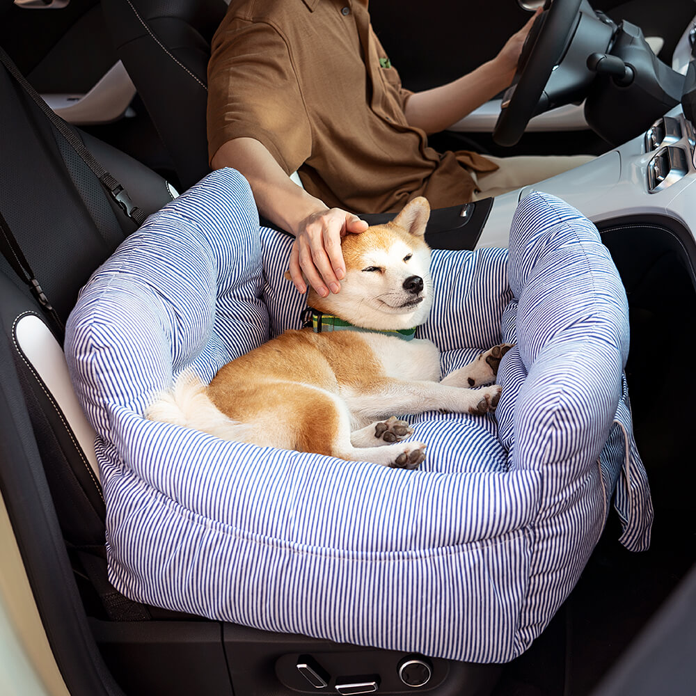 RoadTrip Pet Bolster - Pet Car Seat-Single-Plaid-State of Style