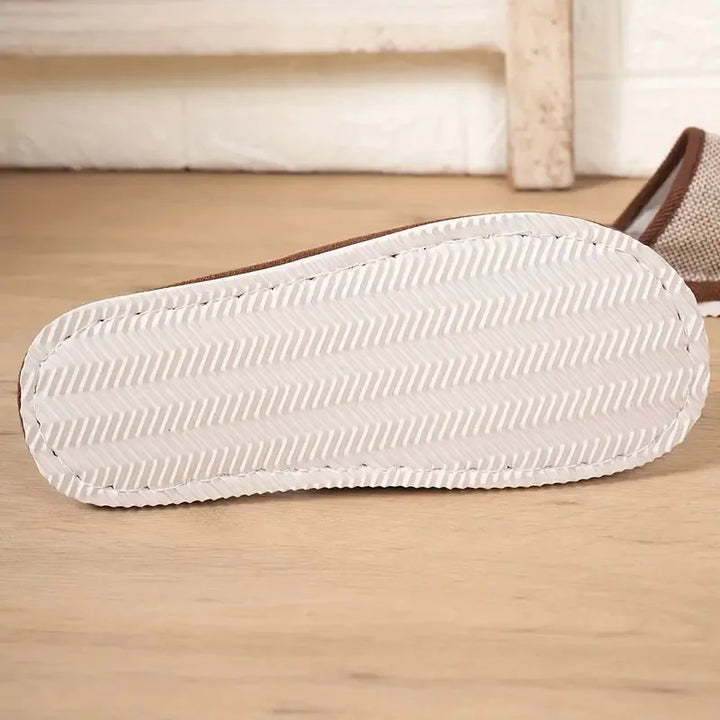 Rob - Mesh Comfort Pantoffels-Lichtbruin-37-38-State of Style