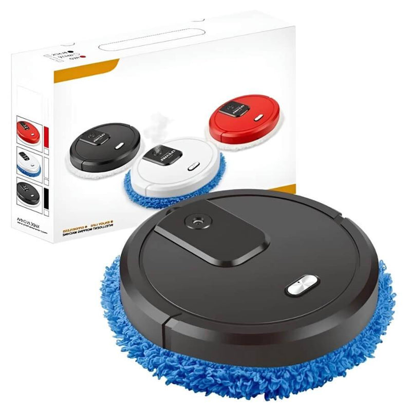 Robot Mop for Home Use - CleanBot-Black-State of Style