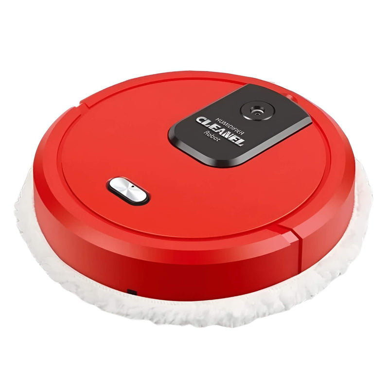 Robot Mop for Home Use - CleanBot-Red-State of Style