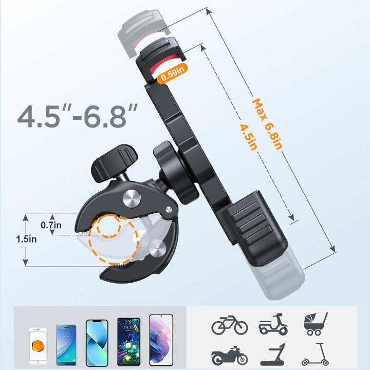 Robust Bike Smartphone Holder - SecureGrip-State of Style